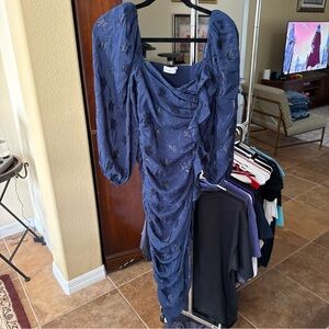 Astr The Label Navy Mermaid Style Dress NWOT